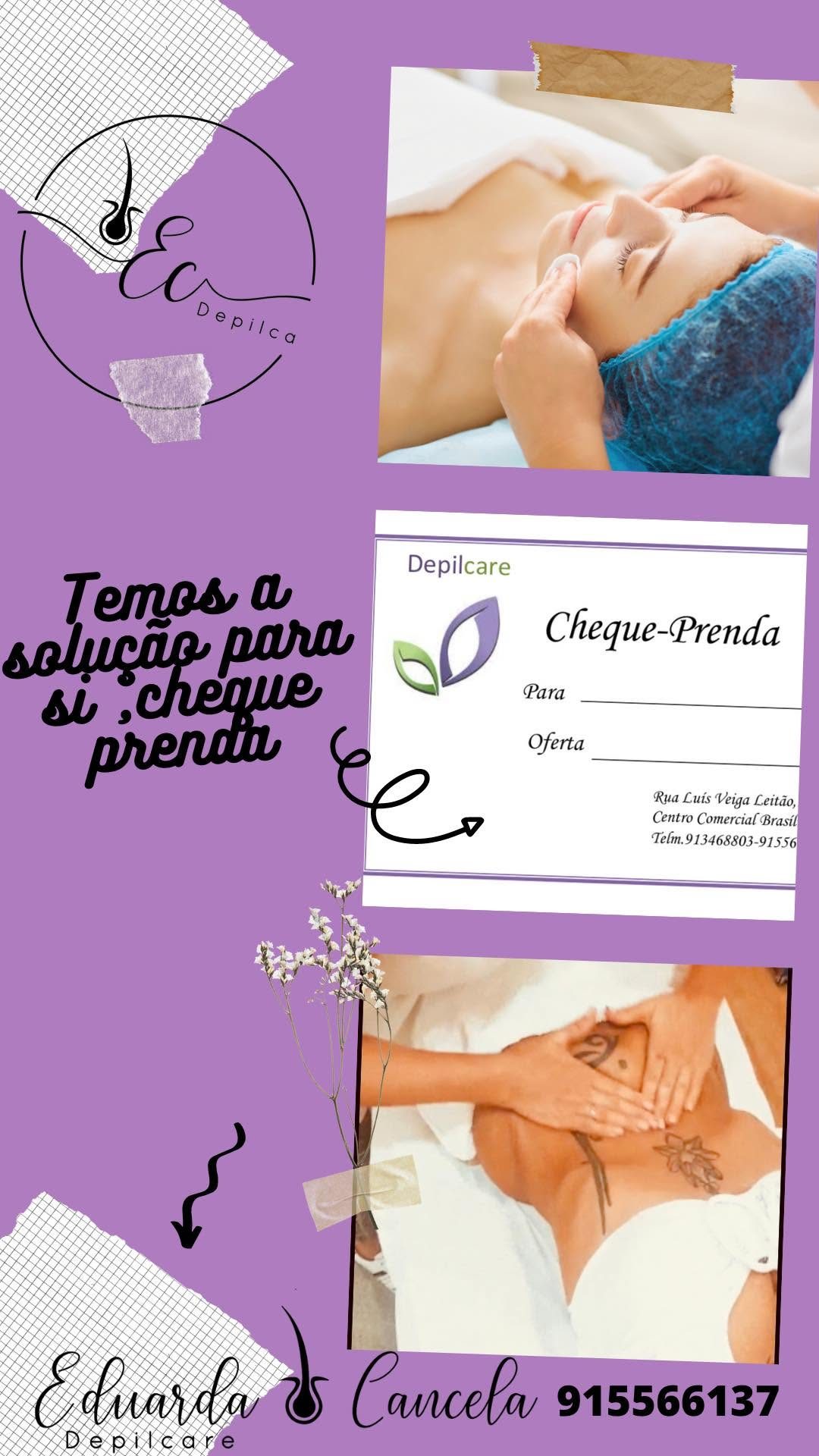 Cheque-prenda da DepilCare